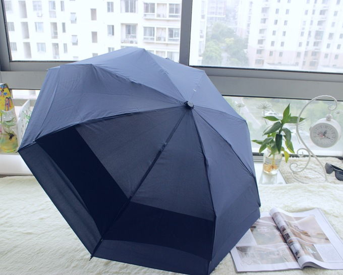 Original Double Windguard Multicolor One Press Umbrella