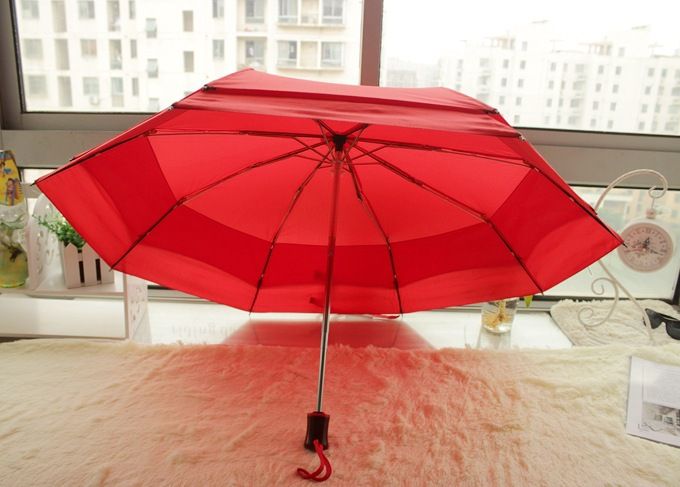Original Double Windguard Multicolor One Press Umbrella