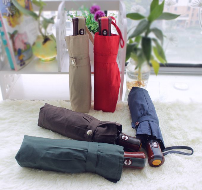 Original Double Windguard Multicolor One Press Umbrella