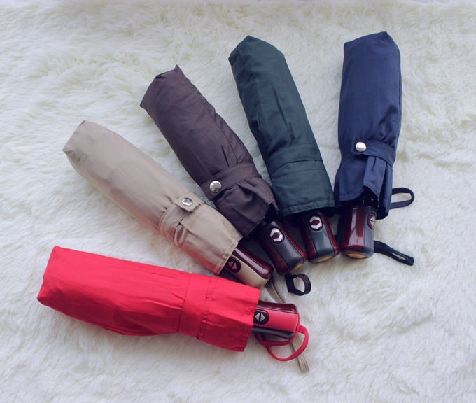 Original Double Windguard Multicolor One Press Umbrella