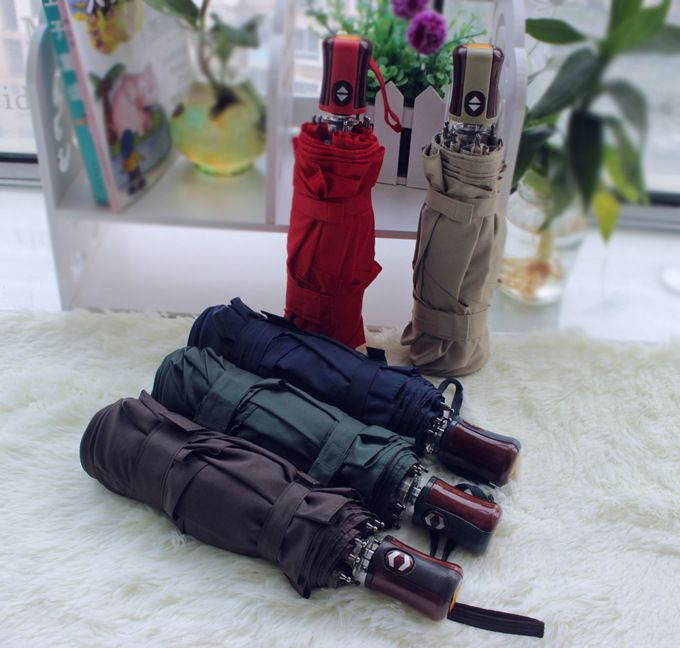 Original Double Windguard Multicolor One Press Umbrella