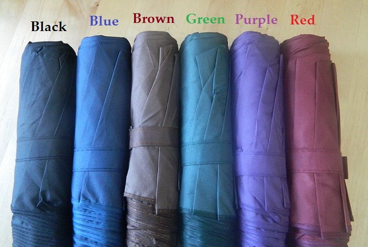 Mini Korea Style 3 Layer Foldable One Click ONLY Automatic Open & Close Umbrella