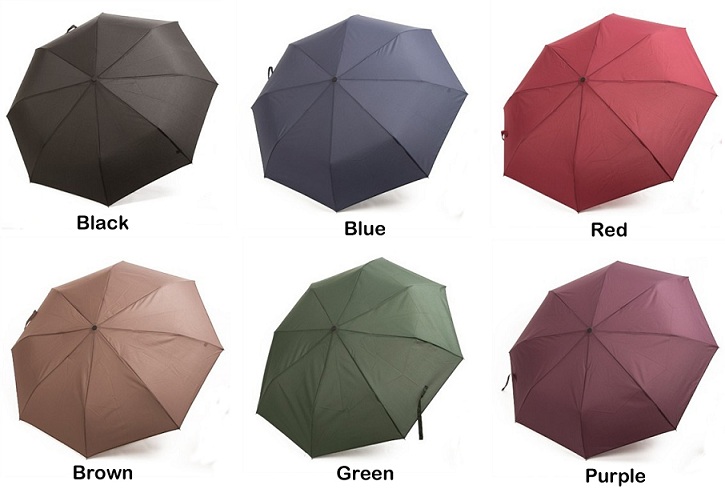 Mini Korea Style 3 Layer Foldable One Click ONLY Automatic Open & Close Umbrella