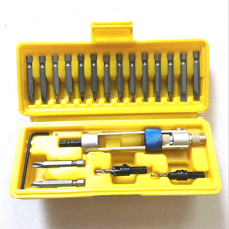 Anton Tools Kit of Half Time Drill High Speed 20 bits Drill Driver Screwdriver Head Tools