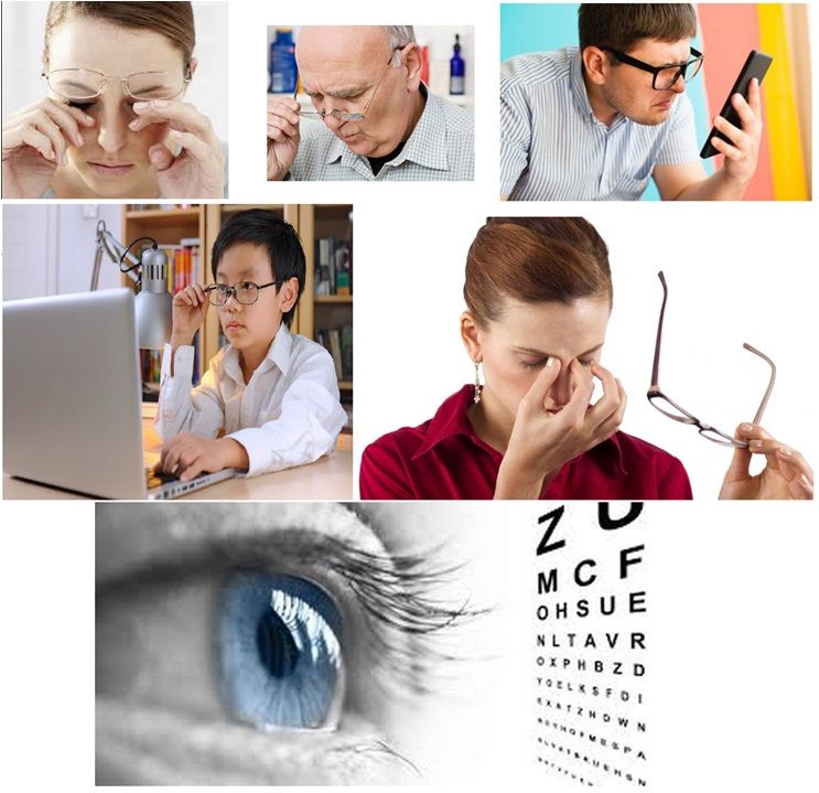 Eye Care Massager Glasses Acupuncture Gently Vibrating Rest & Relax Machine