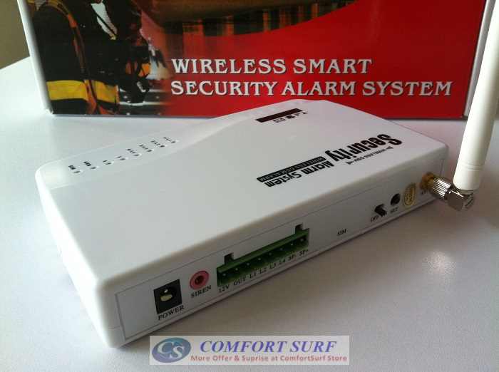 99 Zone Guard Wireless Alarm Home Security with phone line auto dial + Voice