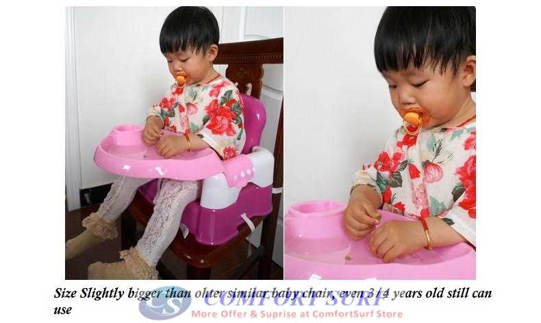 BabyTour Luxury Dining Table and Chair With adjustable mode for you growing child