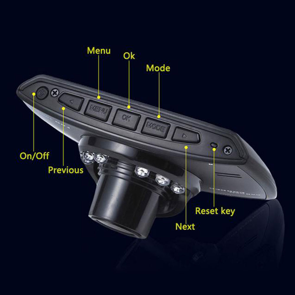 Car DVR Camera Dash Cam Video 2.4 LCD Car Cam Recorder