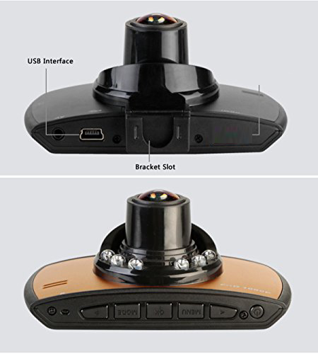 Car DVR Camera Dash Cam Video 2.8 LCD wf Reverse Cam Car Cam Recorder