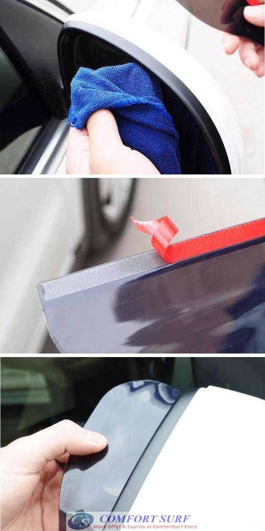Car Rear View Mirror Anti Rain Rainproof Blade Eyebrow