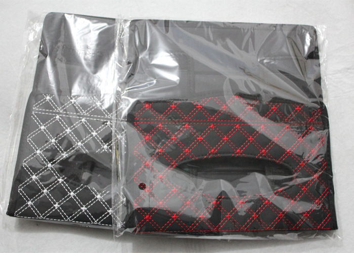 Latest Design !! Leather Red Wine Series Tissue Paper Box Holder