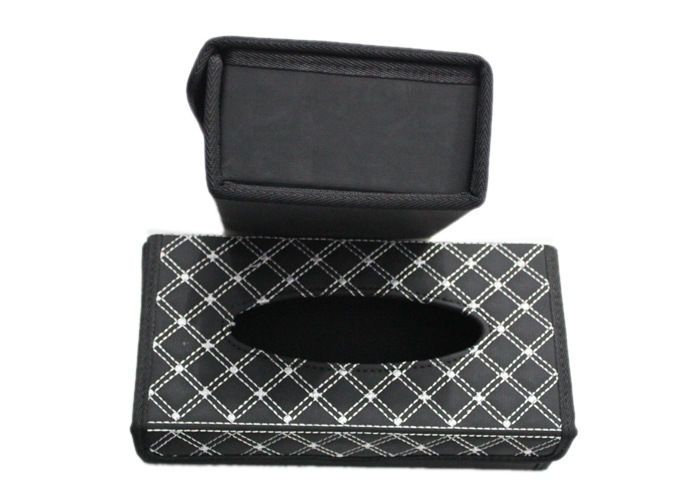 Latest Design !! Leather Red Wine Series Tissue Paper Box Holder