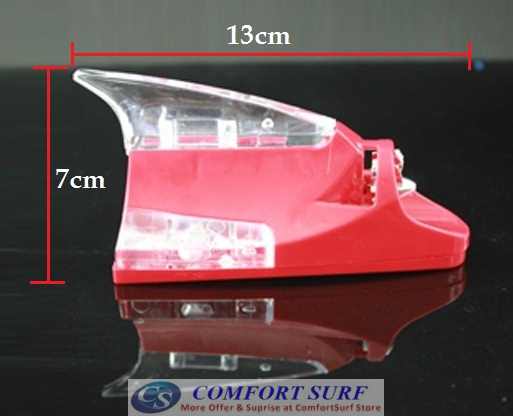 Car Decorative Wind Power Shark LED Light