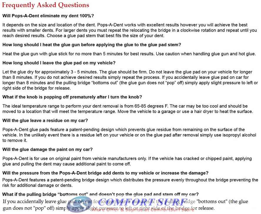 Simoniz! Pops a Dent - Car Repair Kit