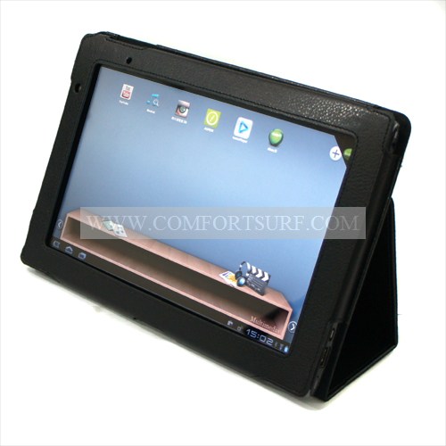 Acer Iconia Tab A500 Tablet PC Black Leather Cover Case
