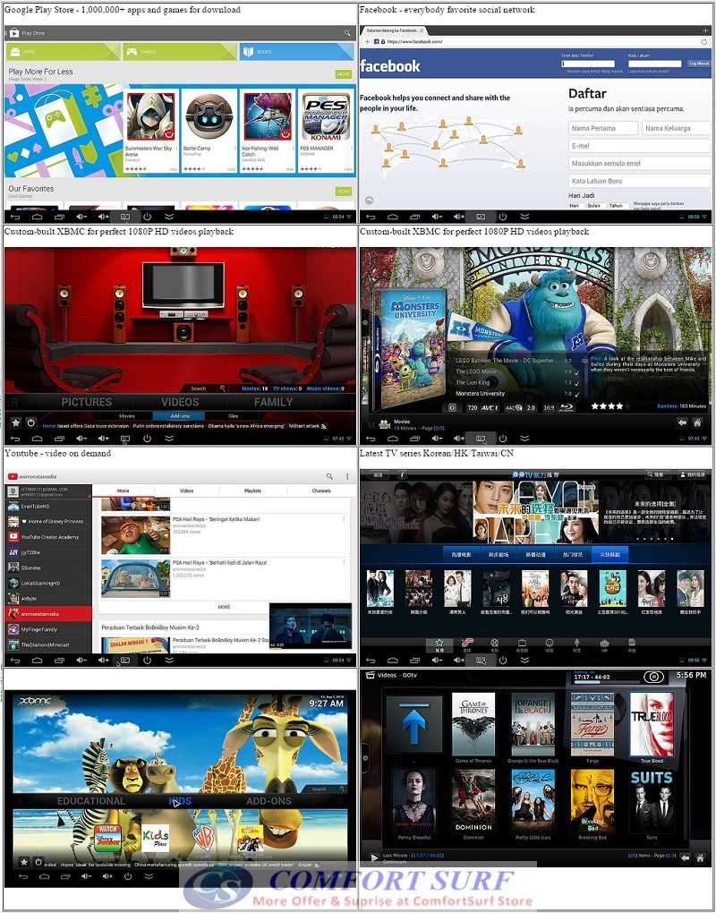 Latest CS918 Quad Core Android 4.4 Smart TV Box optional Air Keyboard Mouse