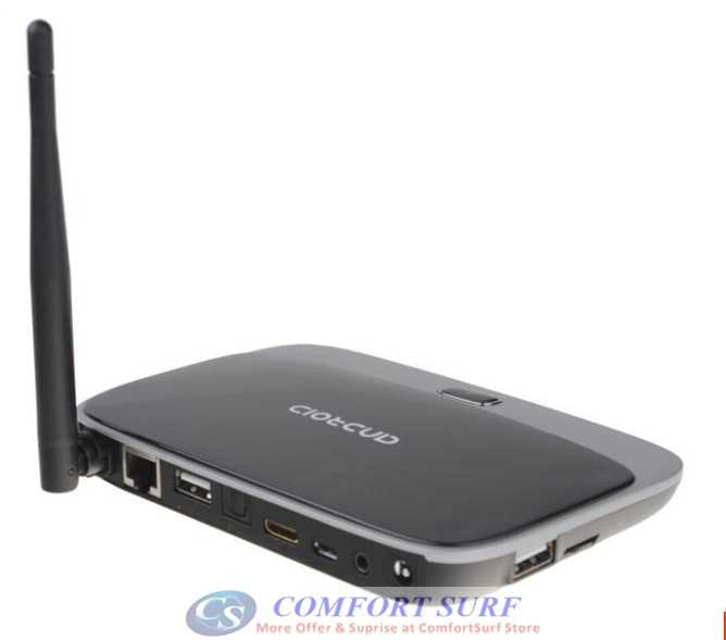 Latest CS918 Quad Core Android 4.4 Smart TV Box optional Air Keyboard Mouse