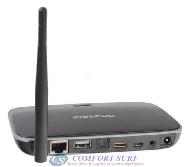 Latest CS918 Quad Core Android 4.4 Smart TV Box optional Air Keyboard Mouse