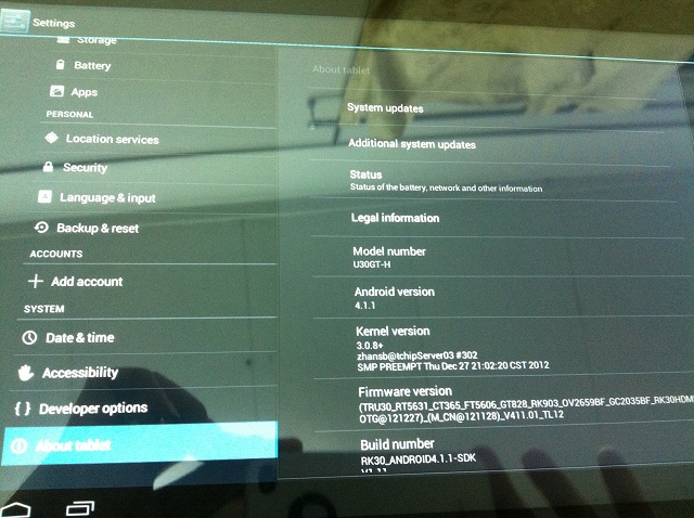 Cube U30GT-H 10.1 inch Android 4.1.1 1GB RAM + 16GB IPS Capacitive Touch Screen