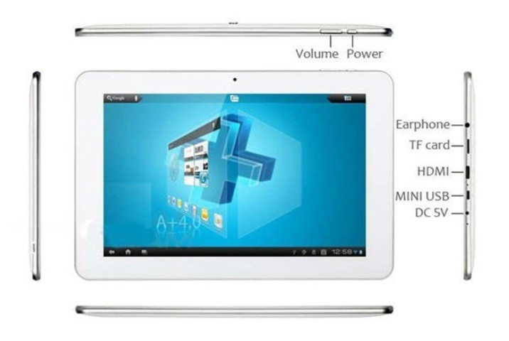Sanei
N10 Freescale QuadCore 10.1 inch Android 4.0.4 1GB
RAM + 16GB IPS Capacitive Touch Screen Sanei N10 Freescale QuadCore 10.1 inch
Android 4.0.4 1GB RAM + 16GB IPS Capacitive Touch
Screen