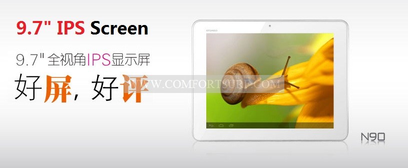 Sanei N90 9.7 inch Android 4.03 1GB RAM + 16GB IPS Capacitive Touch Screen