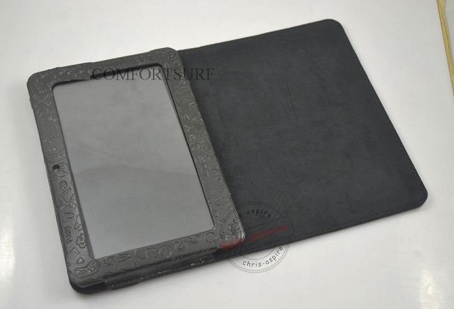 Netpad A13 Back Camera Hole Tablet PC Cartoon Lovely Leather Casing