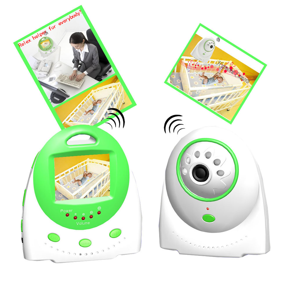 2.4' LCD Wireless Baby Monitor Camera With 2 ways Voice