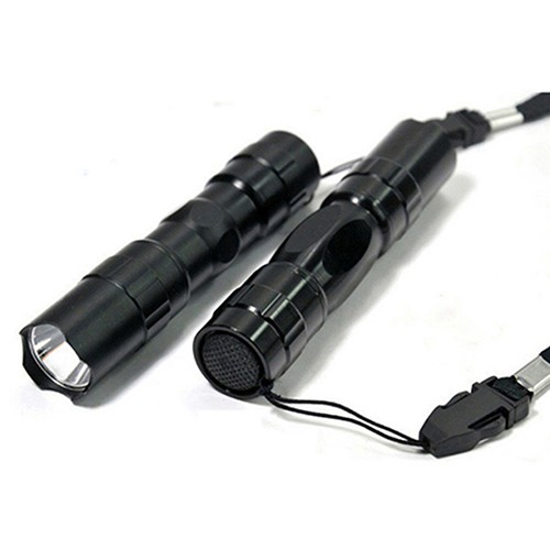3W Aluminium Case Mini LED Focus Light Camping Torchlight