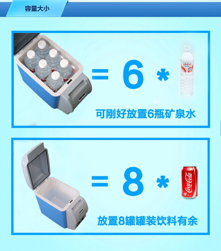 7.5L Size Car Fridge