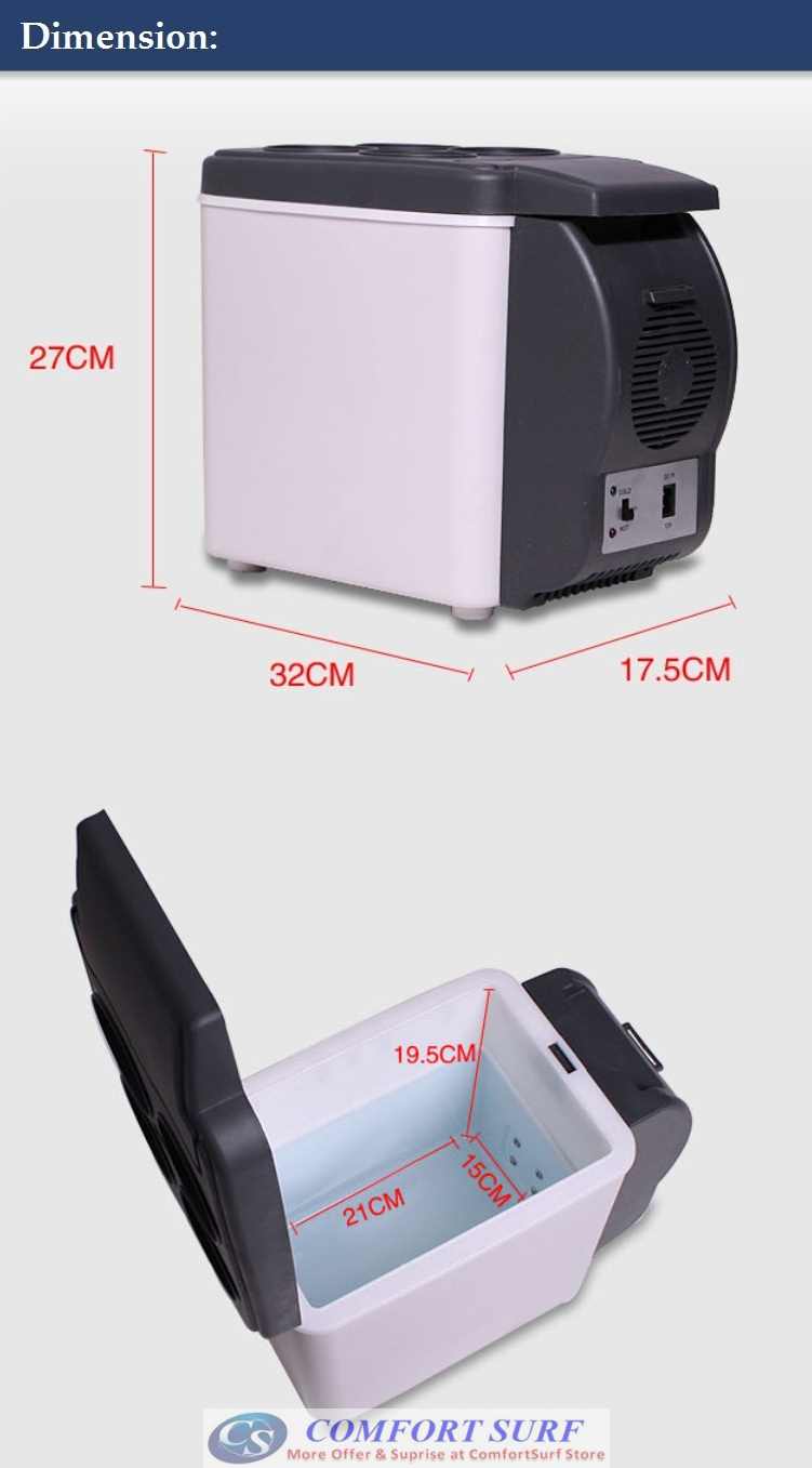 6L Size Car Fridge