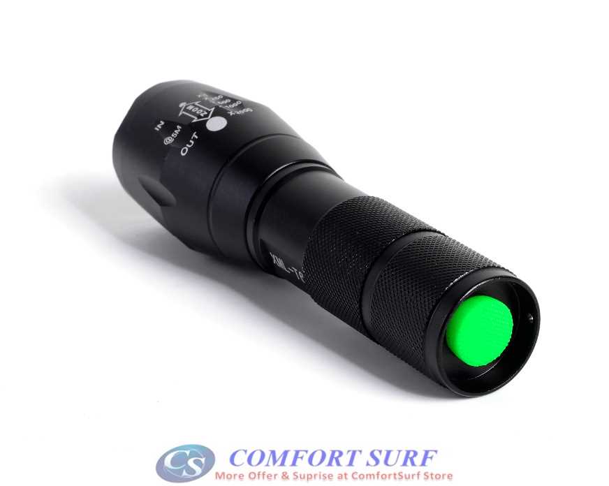 Ultrafire Super CREE XML-T6 T6 LED Zoomable Torchlight Flashligh with 5 Adjustable Mode