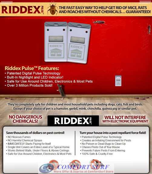 Riddex Plus Digital Pest Repelling Aid