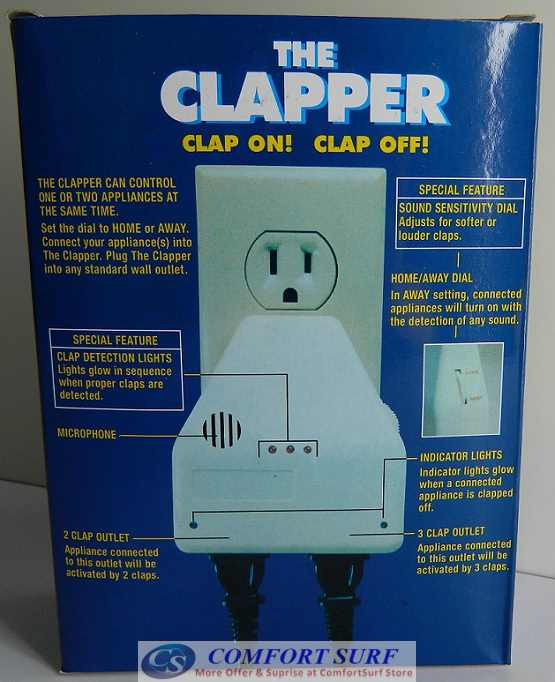 The Clapper Sound Activated Light On/Off Switch