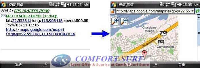 2014 Newest Mini Size Real Time GPS Tracker for Personal / Children / Kids / Pets / Senior Citizen With 2 way talk and Listen in (Spy Listening) / Live Monitoring