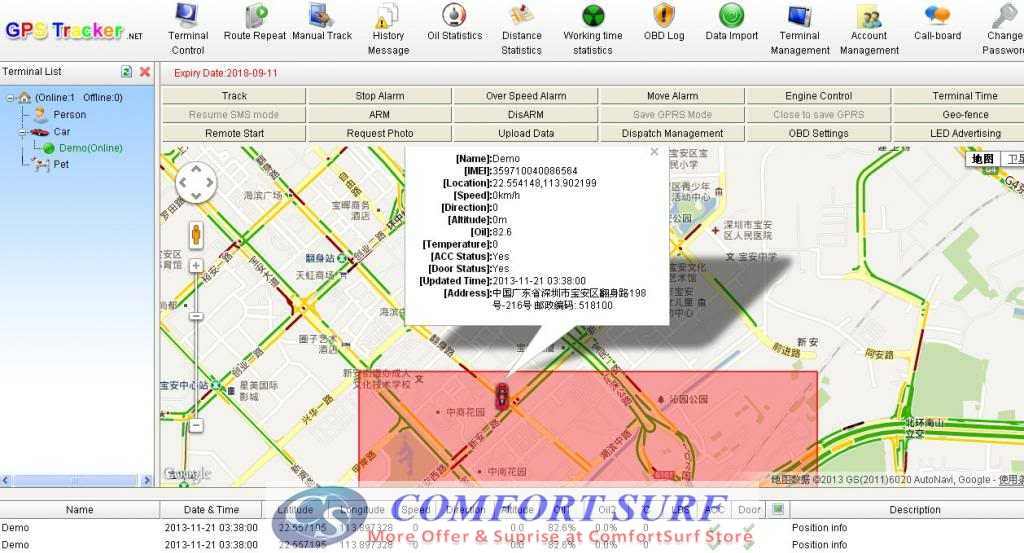 2014 Newest Mini Size Real Time GPS Tracker for Personal / Children / Kids / Pets / Senior Citizen With 2 way talk and Listen in (Spy Listening) / Live Monitoring