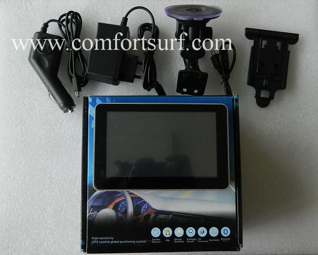 5.0 inch SLIM & Stylish Touch Screen GPS Navigator and Multimedia Player