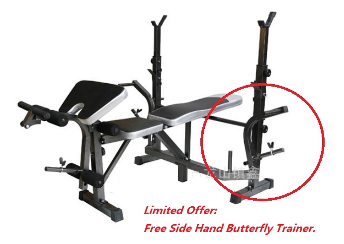 NEW MODEL 2 in 1 Professional Weight Lifting Squat Rack With