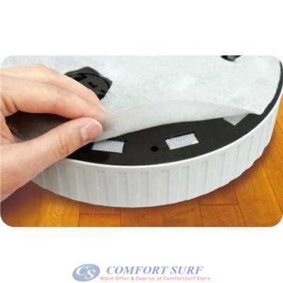 Auto Cleaner Robot Microfiber Smart Dust / Hair Mop Sweep Cleaner