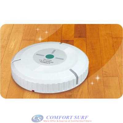 Auto Cleaner Robot Microfiber Smart Dust / Hair Mop Sweep Cleaner