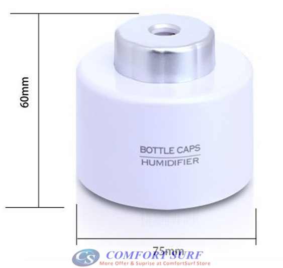 Mini USB Portable Water Bottle Caps Air Humidifier