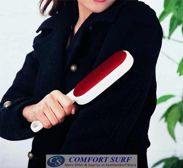 Electrostatic Double-Sided Cloth & Dust Suction Removal Brush