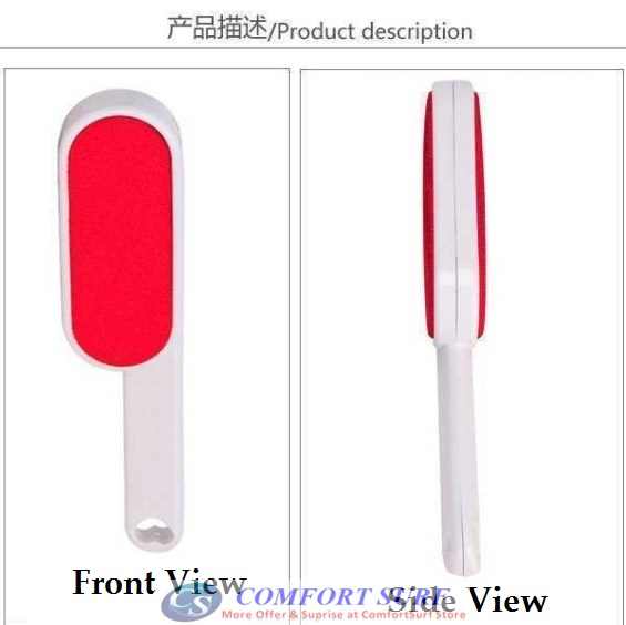 Electrostatic Double-Sided Cloth & Dust Suction Removal Brush