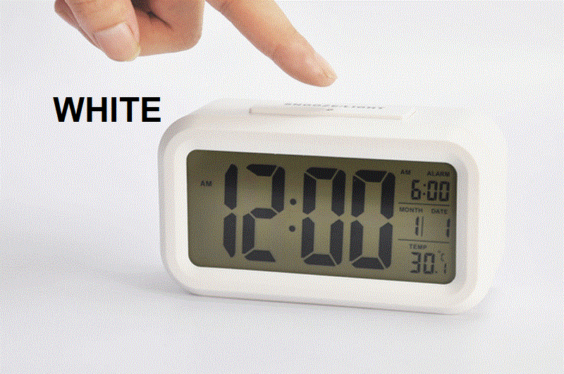 Alarm Clock Night light sensor Temperature