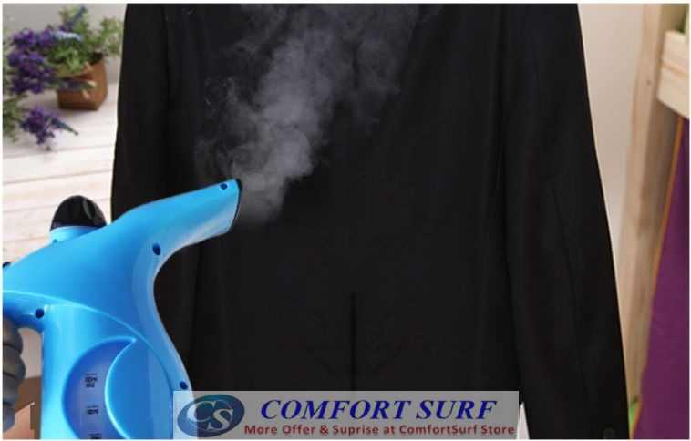 Dual Function Mini Portable Handy Garment Steamer - Clothes Iron Steamer & Facial Steamer