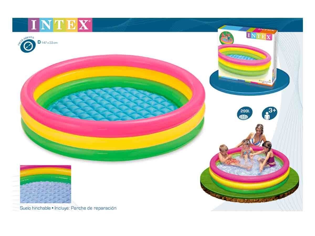 INTEX SUNSET GLOW Inflatable water POOL 58924NP 57412NP 57422NP Kids Swimming Pool