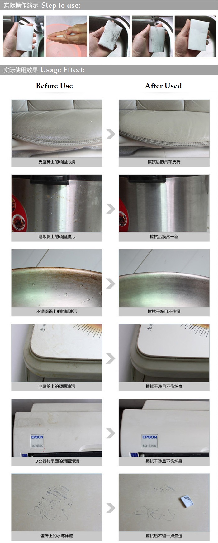 Extra Power Original Mr. Clean Magic Eraser Melamine Sponge