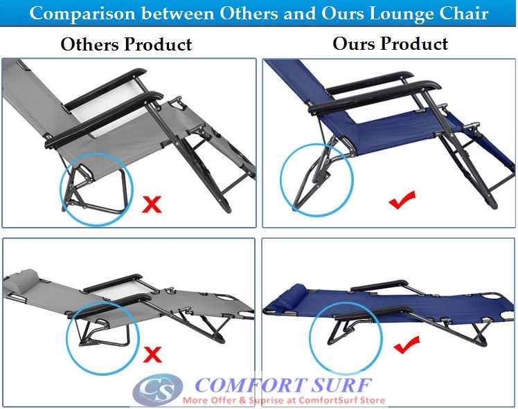 Portable & Foldable Sleeping Nap Lounge Chair