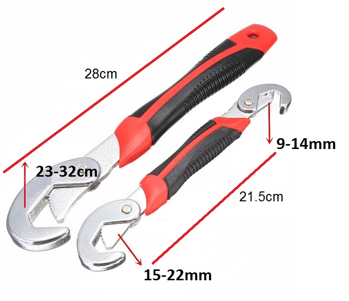 Set of adjustable grip wrenches/Spanner/quality/