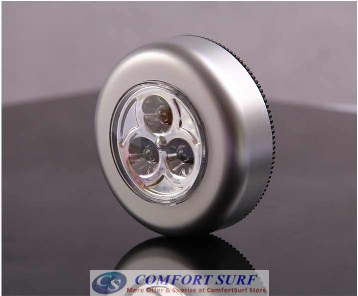 Stick N Click Cordless Mini 3 LED Spot Light
