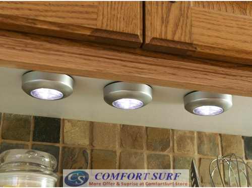 Stick N Click Cordless Mini 3 LED Spot Light